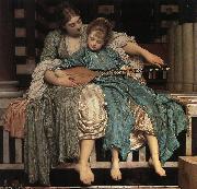 Lord Frederic Leighton Music Lesson china oil painting reproduction